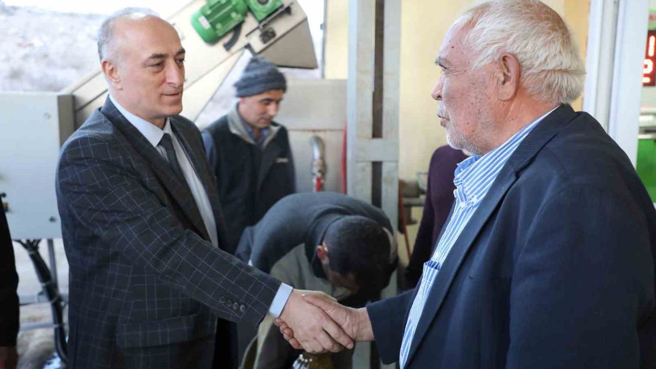 Sarıcakaya’da zeytin ve zeytinyağı üretimi hız kazanıyor