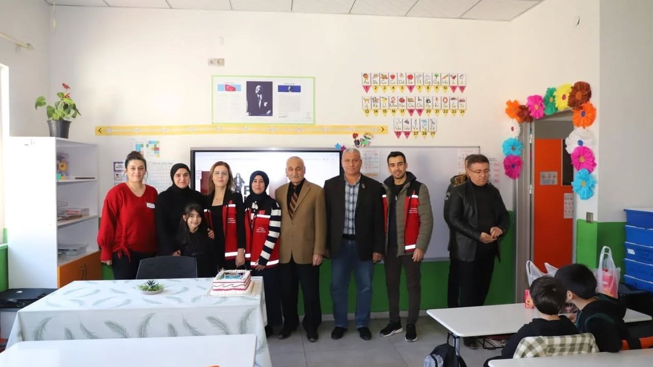 Şehit emaneti Afra’ya Adıyaman’da 8’inci yaş sürprizi