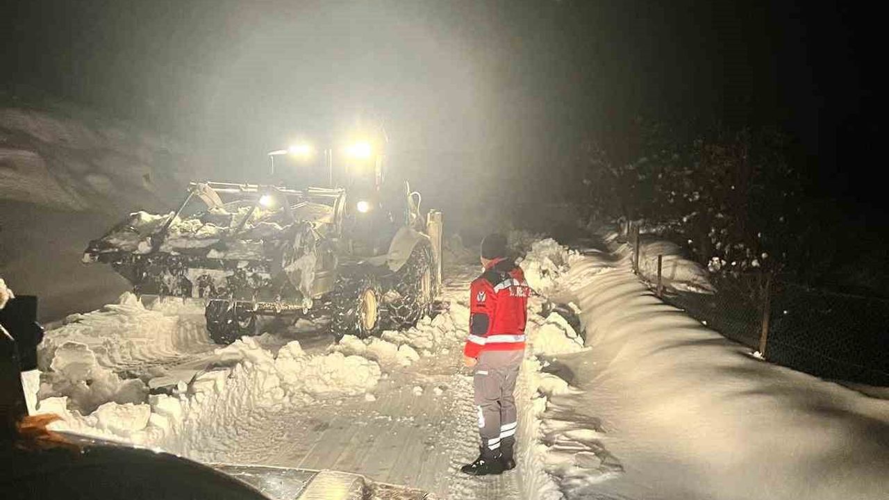 Siirt Baykan'da UMKE ekipleri iki hastaya zamanında müdahale etti