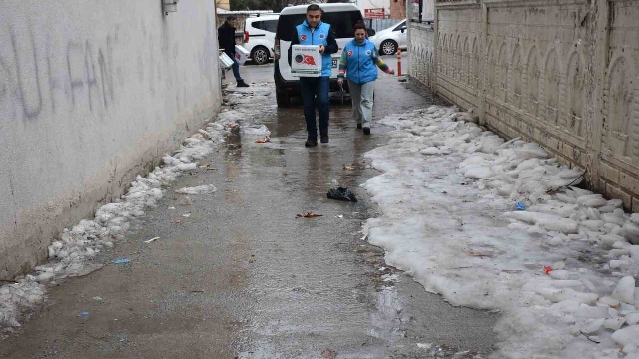 Siirt Belediyesi'nden özel beslenme gerektiren hastalara gıda desteği