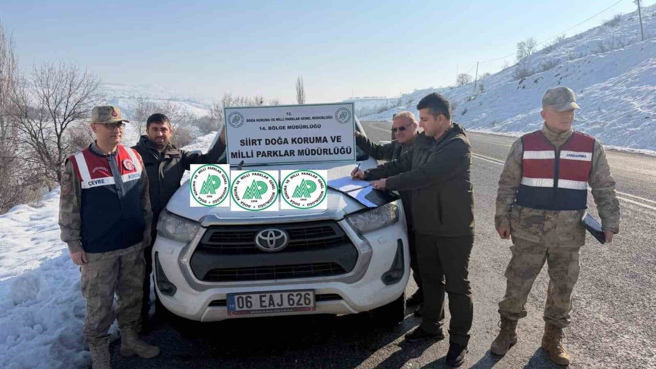Siirt’te kaçak avcıya 26 bin 911 TL ceza