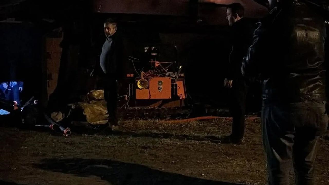 Sinop Boyabat'ta samanlık yangını kontrol altına alındı