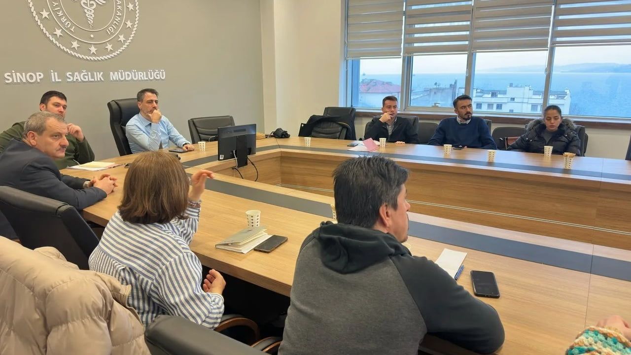 Sinop'ta bağımlılıkla mücadelede teknik kurul toplantısı