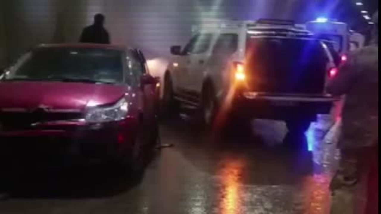 Şırnak-Cizre tünelinde zincirleme kaza: 1 ölü, 8 yaralı