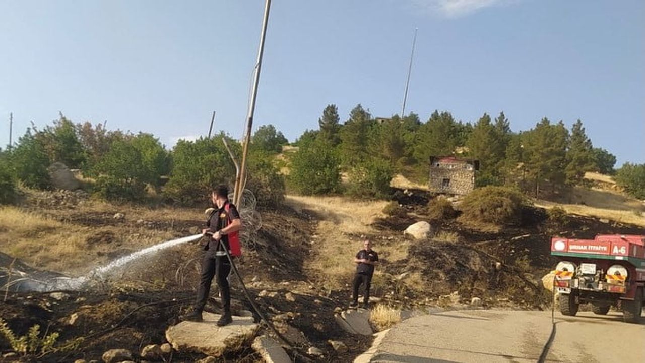 Şırnak İtfaiyesi 2025’te 3 bin 922 olaya müdahale ederek öne çıktı