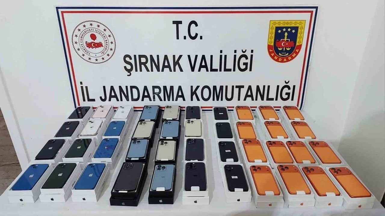 Şırnak’ta Jandarma 21 milyon 675 bin 688 değerinde kaçak ürün ele geçirdi