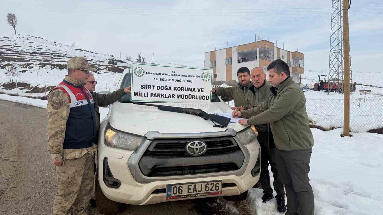 Şirvan’da kaçak avlanan kişiye 19 bin 303 TL ceza