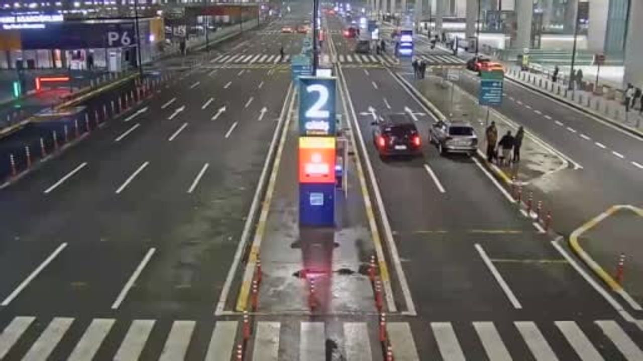 Şişli'de kesik baş cinayeti: Zanlıların havalimanında yakalanma anları