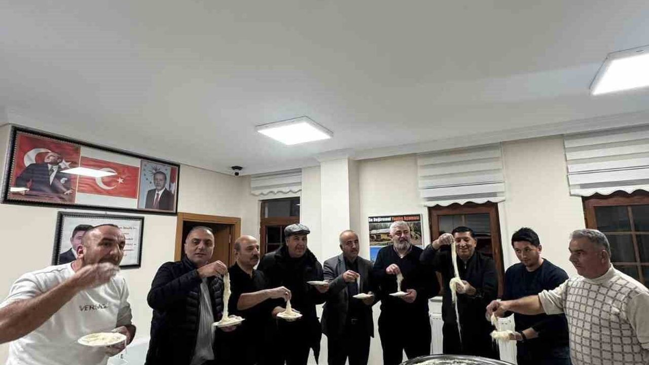 Sivas’ta Kış Geleneği: Tel Helva Birlik ve Eğlenceyi Yaşatıyor