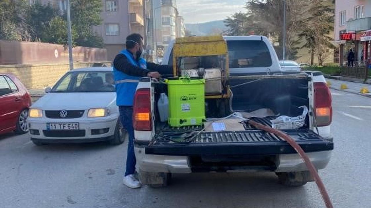 Söğüt’te kışlık haşere ve kemirgen mücadelesi sürüyor