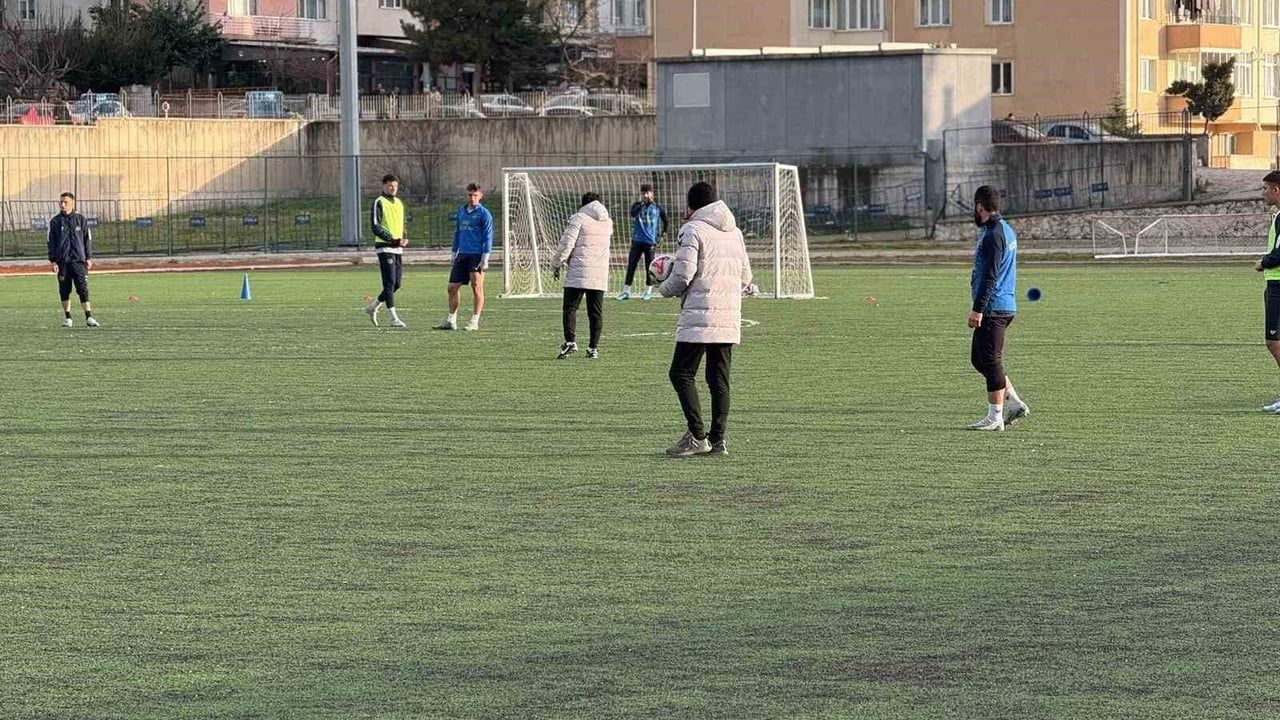 Söğütspor, Tavşanlı Belediyespor maçı öncesi hazırlıklarını tamamladı