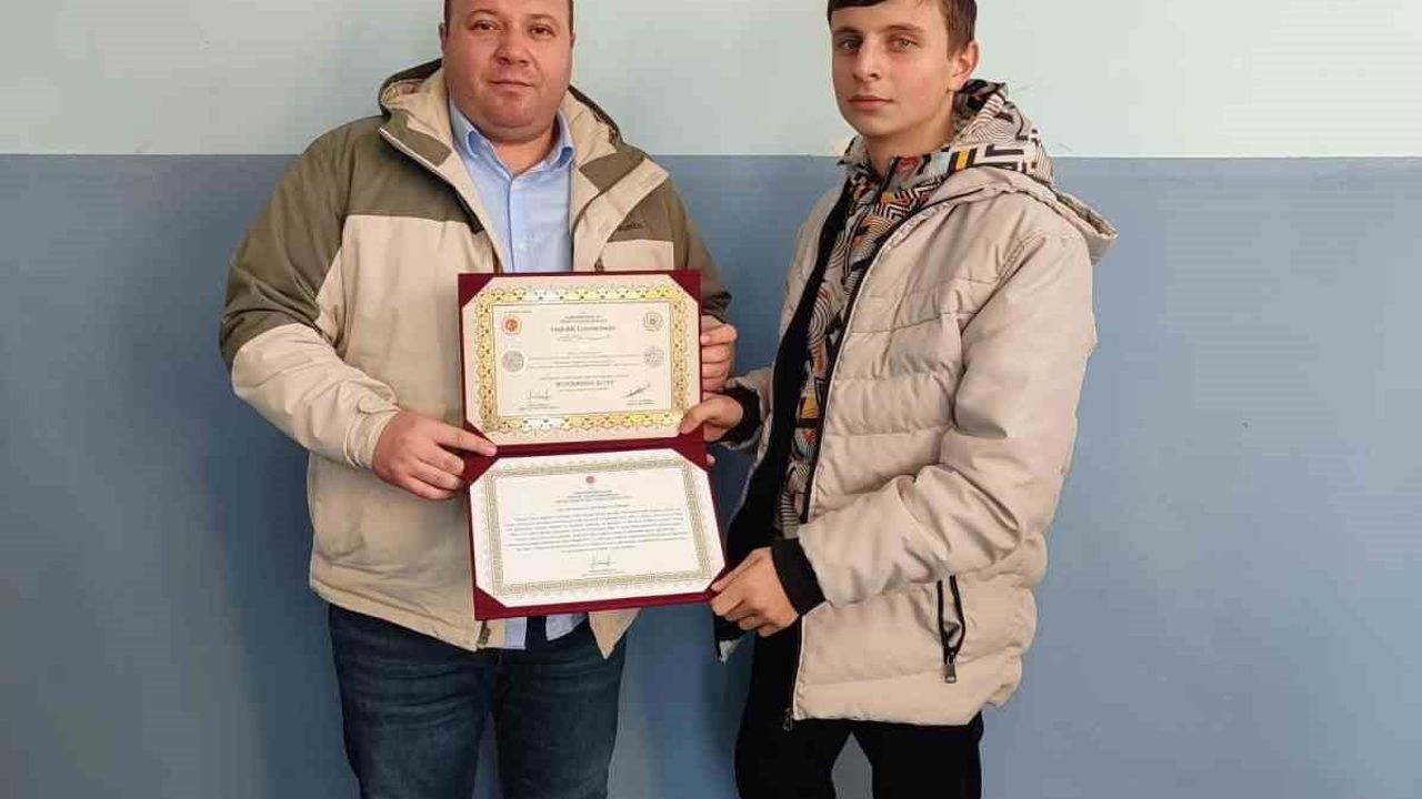 Şuhut’ta Hafızlık İcazet Töreni