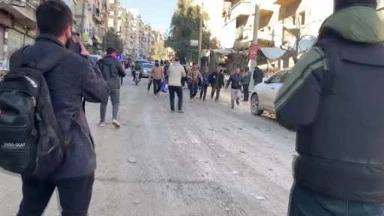 Suriye İç Güvenlik Güçleri Şeyh Maksud’ta SDG’nin canlı kalkan olarak kullandığı sivilleri kurtardı