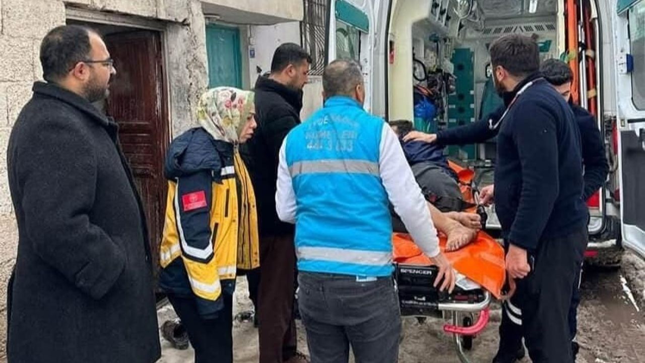 Suruç'ta aile içi şiddet iddiası: Şahıs tedaviye sevk edildi, çocuklar korunmaya alındı