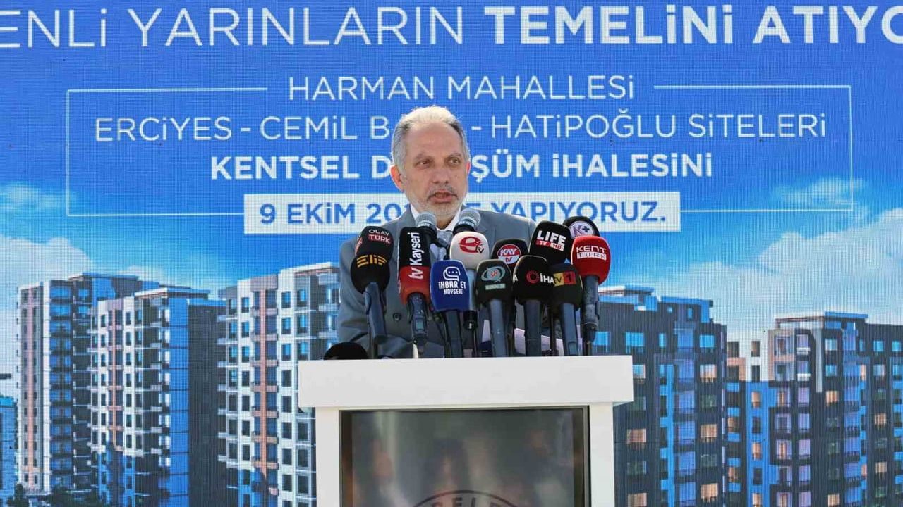 Talas’ta Harman Mahallesi 2. Etap Kentsel Dönüşüm İhalesi Tamamlandı
