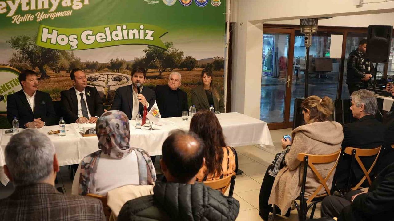 Tarsus'ta 1. Natürel Sızma Zeytinyağı Kalite Yarışması lansmanı yapıldı