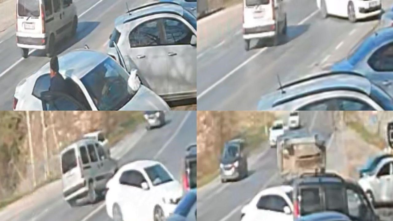 Tarsus'ta hafif ticari araç şarampole devrildi: 3 yaralı