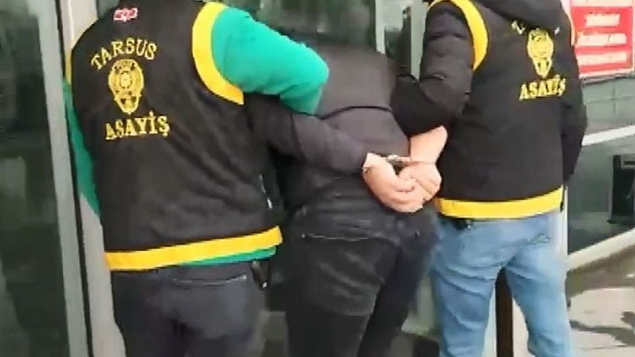 Tarsus'ta kuyumcu soyan şüpheli tutuklandı
