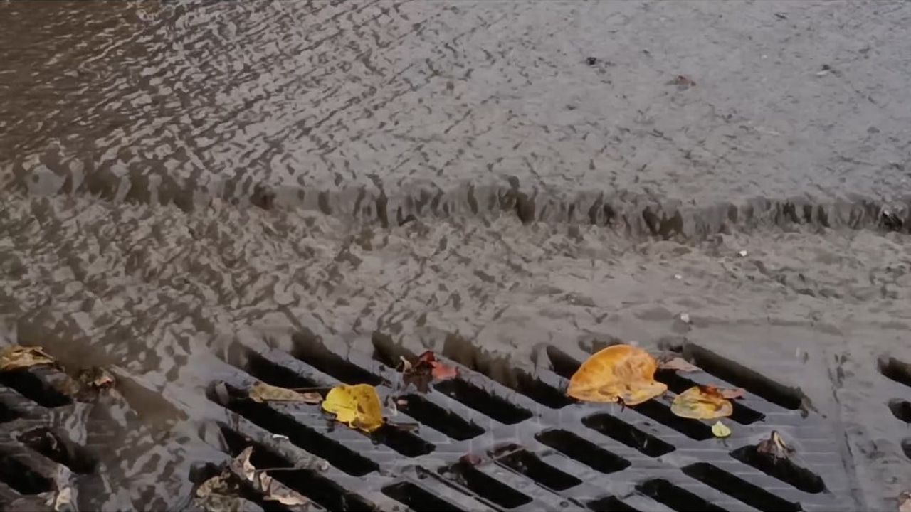 Tekirdağ'da kuvvetli yağış sonrası güneş açtı