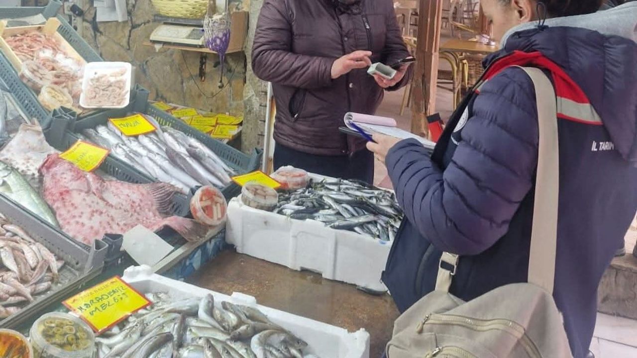 Tekirdağ Marmaraereğlisi'nde Perakende Balık Satış Noktalarına Denetim