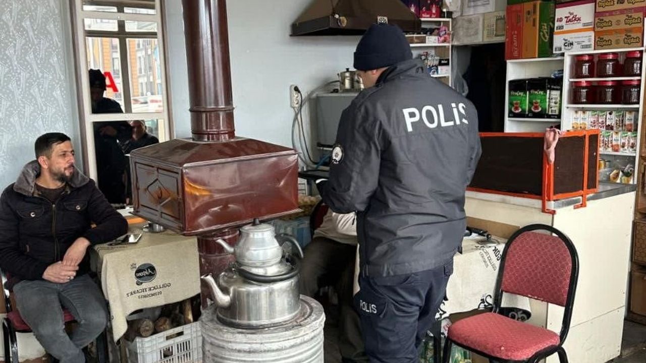 Tercan'da 'Huzurlu Sokaklar' denetimleri yapıldı