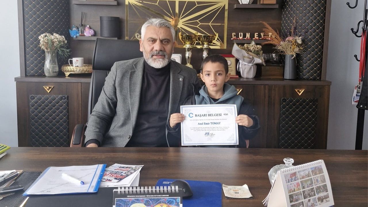 TESKOMB Süphan İlkokulu Öğrencisi 'Kitap Van' Yarışmasında Edremit İlçe Birincisi