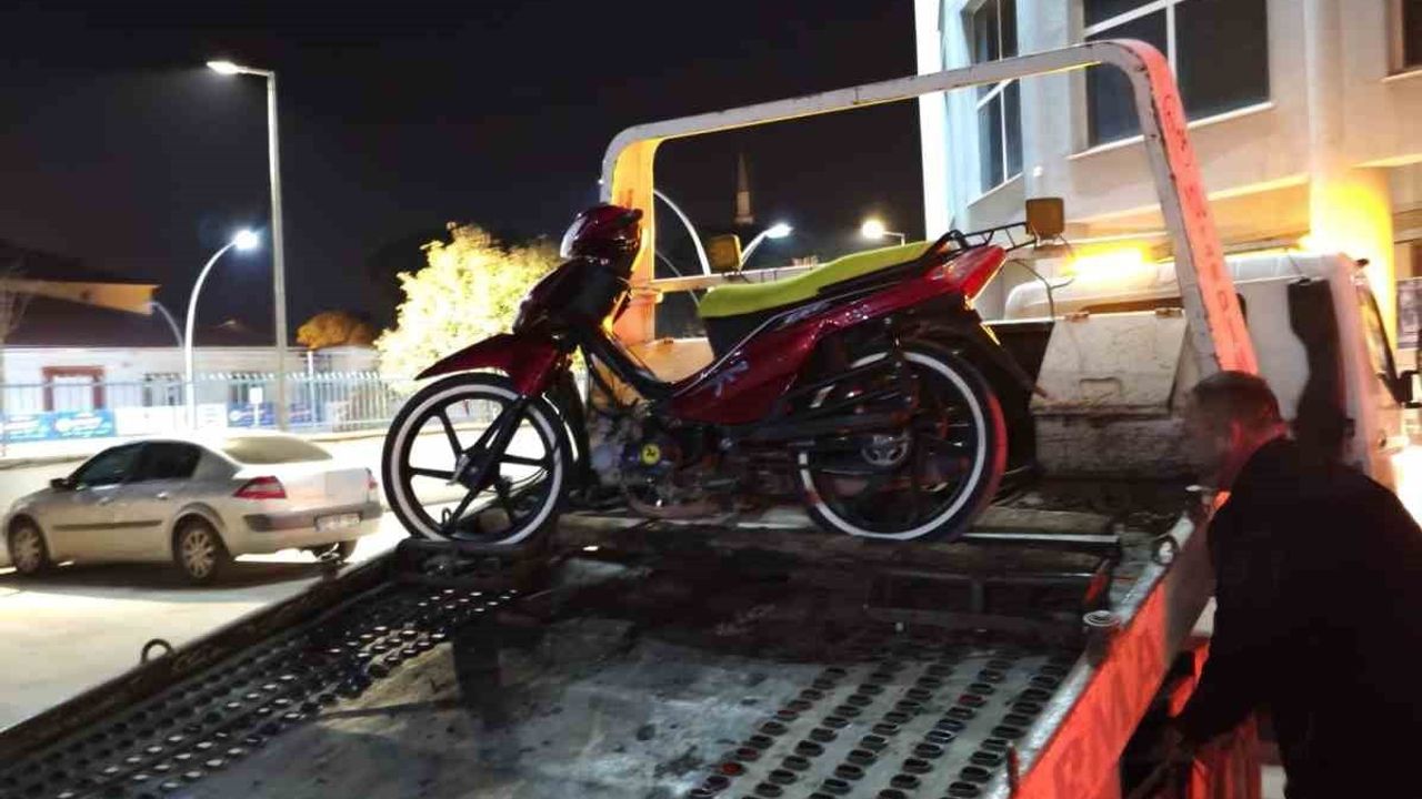 Tokat'ta kasksız ve tehlikeli motosiklet sürüşüne 66 bin 206 TL ceza