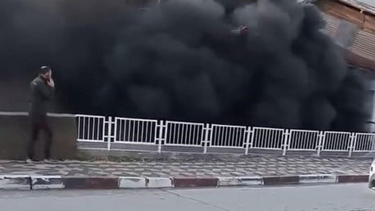 Tokat'ta müstakil evde yangın itfaiye müdahalesiyle söndürüldü