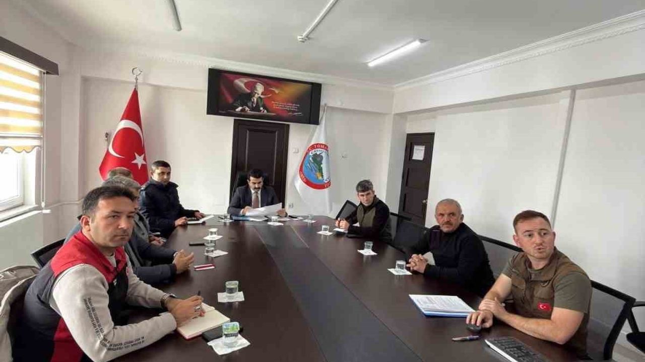 Tomarza'da 2026-2027 Av Dönemi Av Komisyonu Toplantısı