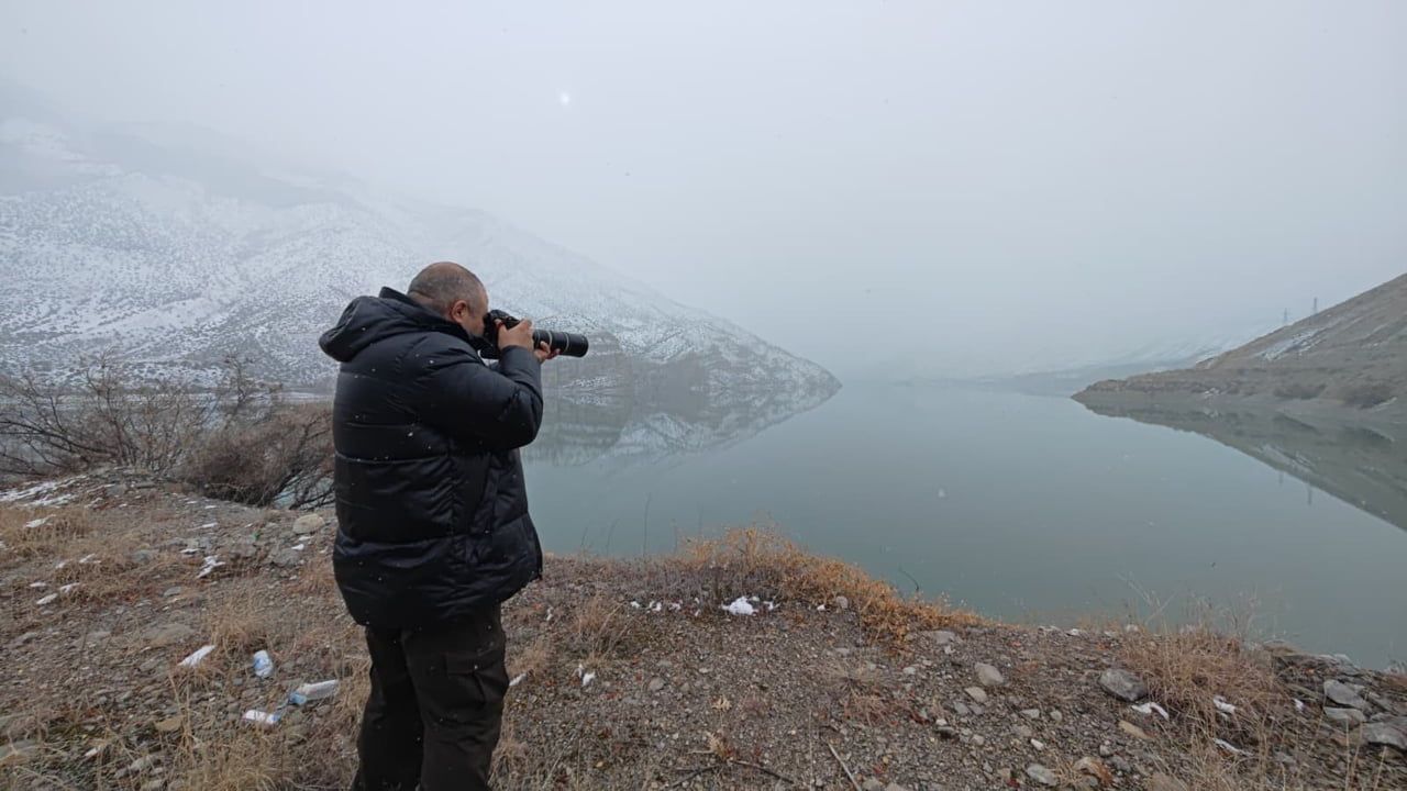 Tortum Gölü'nde kış ortası kuş sayımı yapıldı