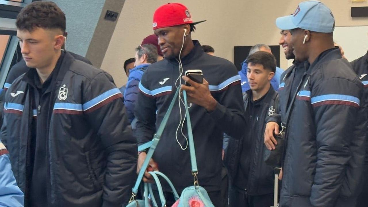 Trabzonspor, Kocaeli'ye 21 kişilik kadroyla gitti