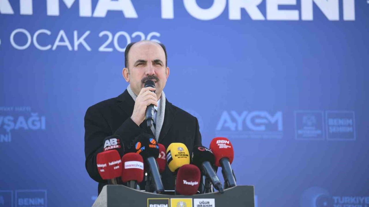 Tümosan Köprülü Kavşağı temeli atıldı: Konya raylı sisteminde yeni aşama