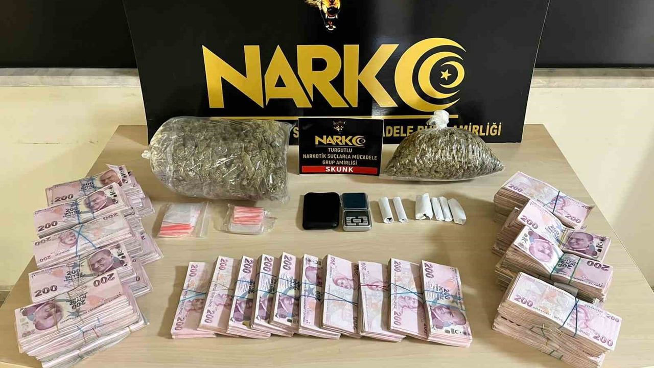 Turgutlu'da 2025 uyuşturucu operasyonları: 100 tutuklama