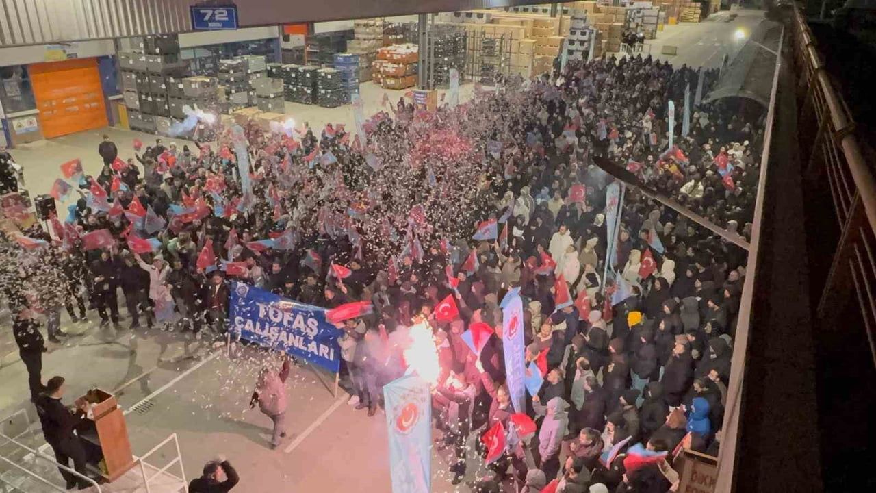 Türk Metal ile MESS anlaştı — TOFAŞ'ta coşkulu kutlama