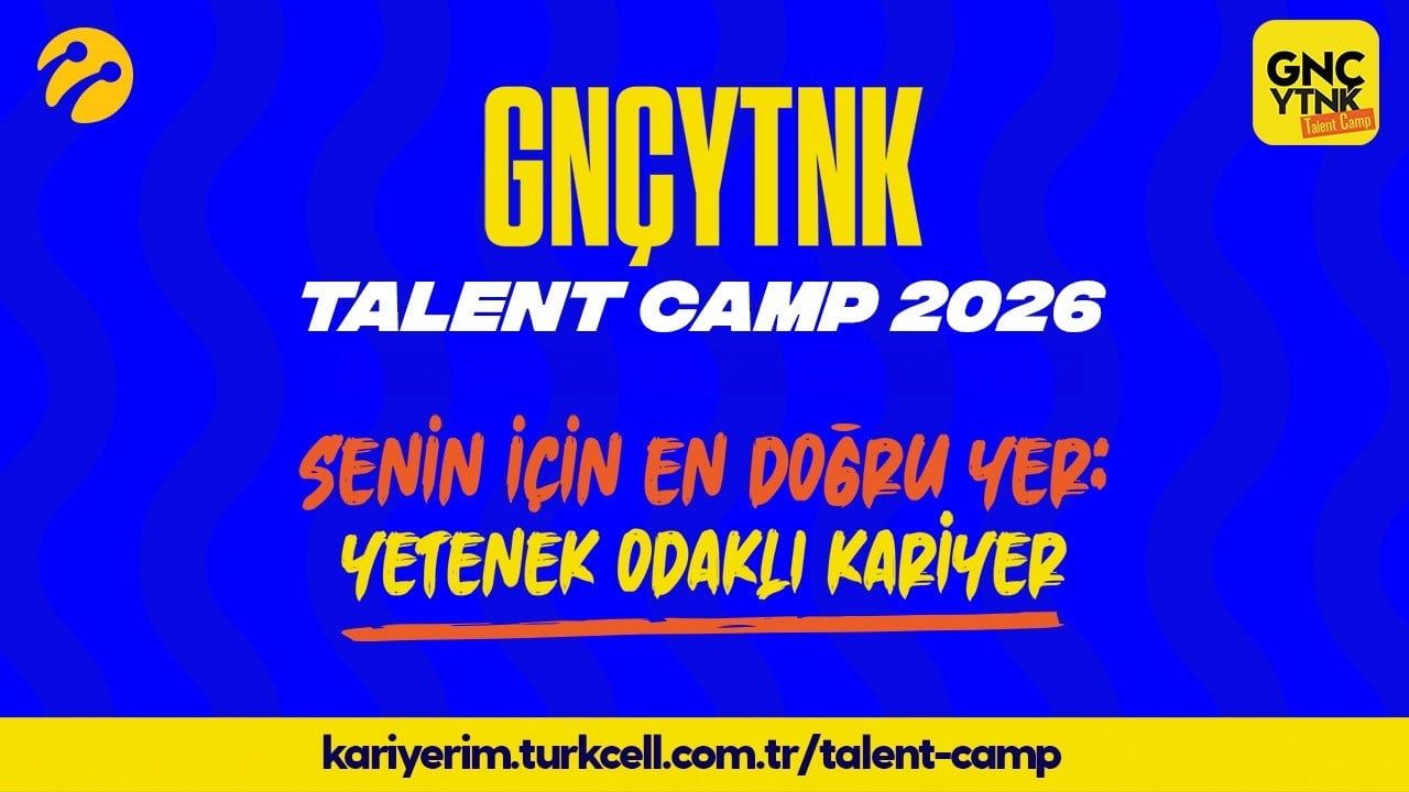 Turkcell’den GNÇYTNK Talent Camp - Veri Merkezi ile yeni istihdam fırsatı