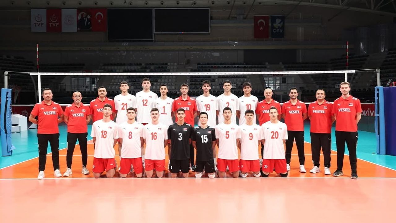 Türkiye U18 Erkek Voleybol Milli Takımı Ankara’da Avrupa Elemeleri Öncesi Kampa Girdi