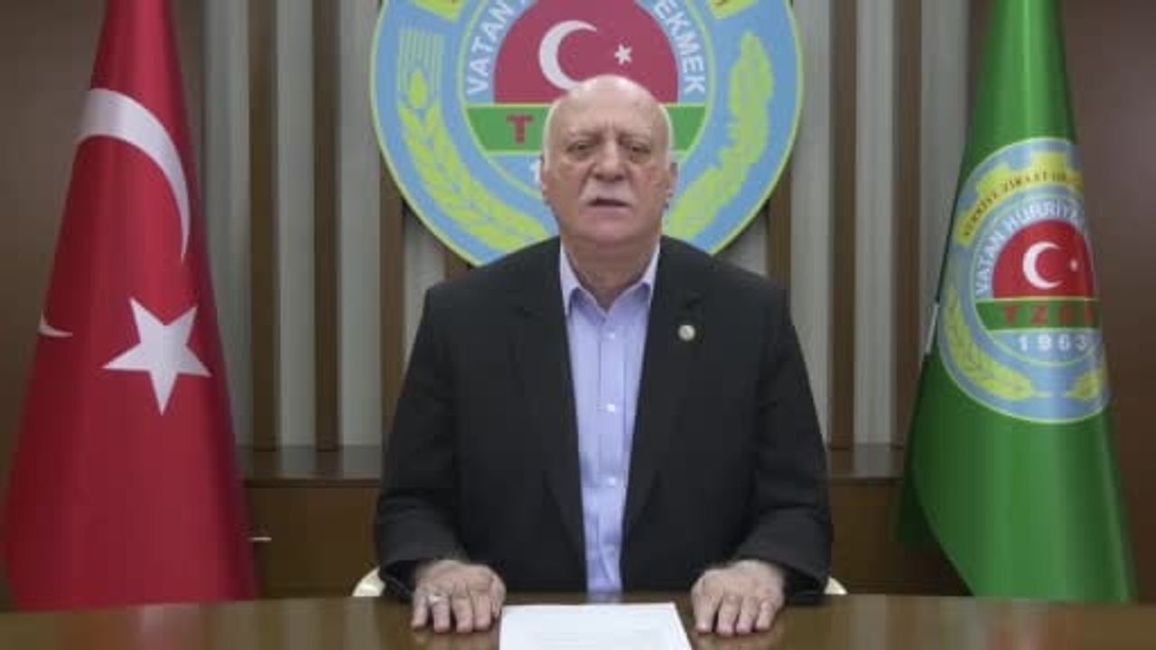 TZOB Başkanı Bayraktar: Kuraklıktan zarar gören üreticilerin tazmini gerekli