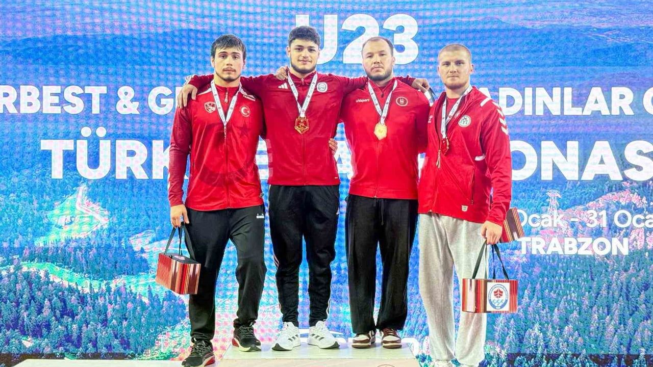 U23 Grekoromen Güreş Türkiye Şampiyonası'nda ikinci gün tamamlandı