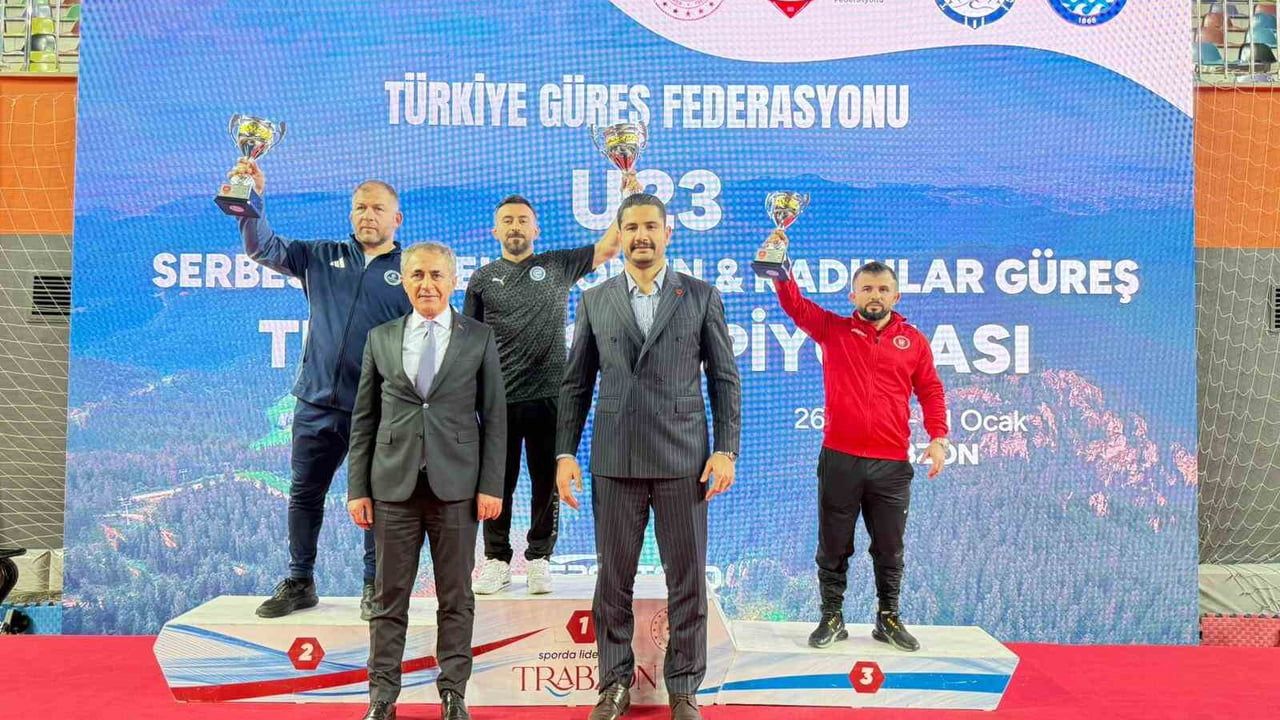 U23 Serbest Güreş Türkiye Şampiyonası sona erdi
