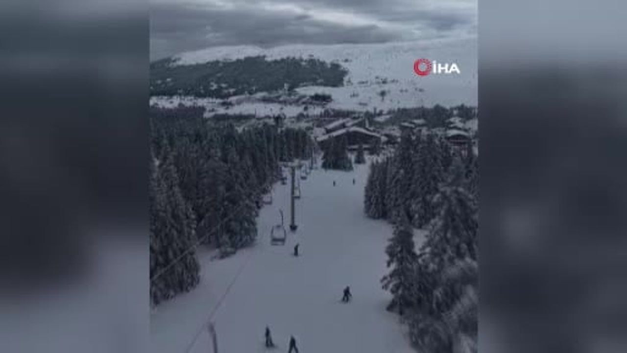 Uludağ’da Fahri Otel telesiyej arızasında 51 tatilci kurtarıldı