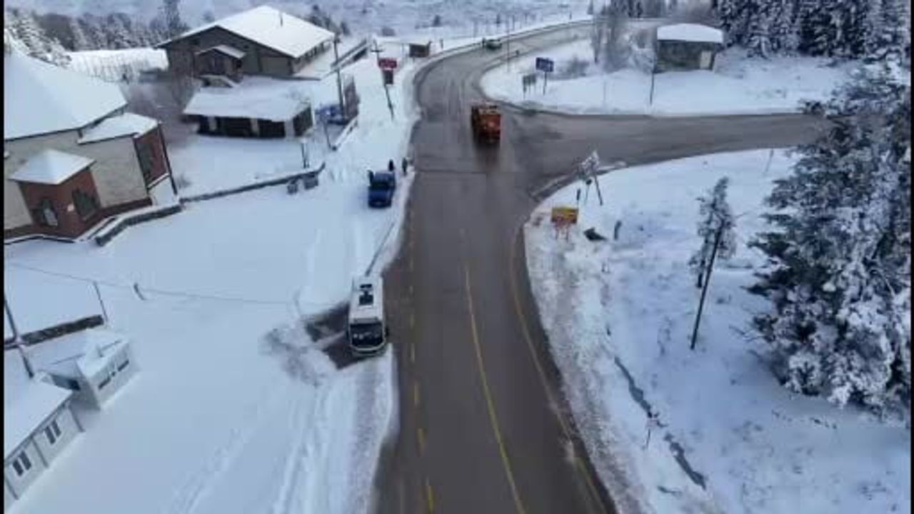 Uludağ'da sömestrle birlikte yoğunluk yükseldi