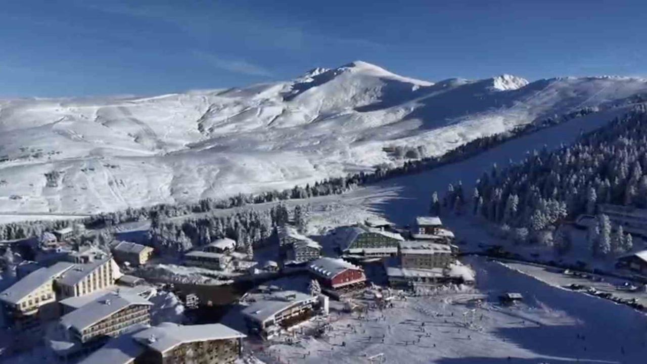 Uludağ’da sömestrle birlikte yoğunluk zirve yaptı