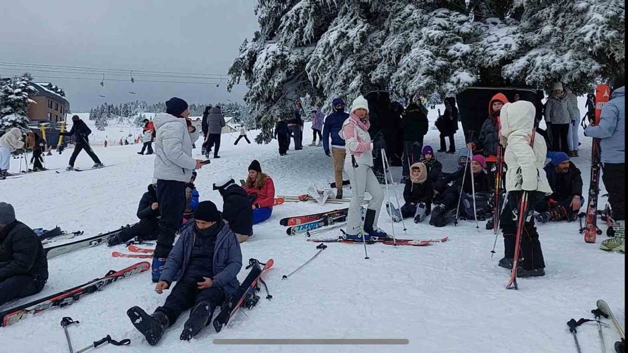 Uludağ'da telesiyej arızası: 40 tatilci kurtarıldı