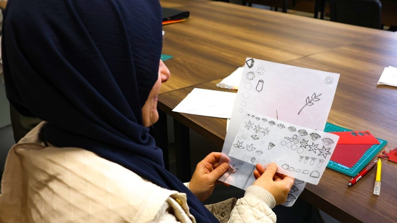 Ümraniye’de katı’ sanatını yaşatan eğitimler