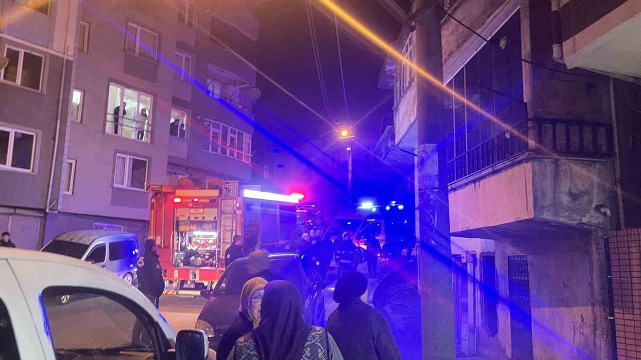 Ünye'de baca kaynaklı yoğun duman paniği