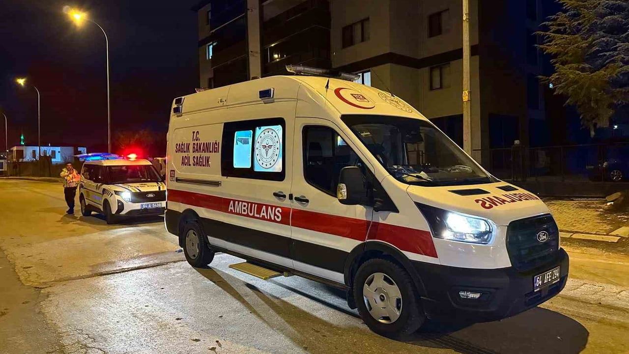 Uşak'ta motosikletin çarptığı yaya yaşamını yitirdi