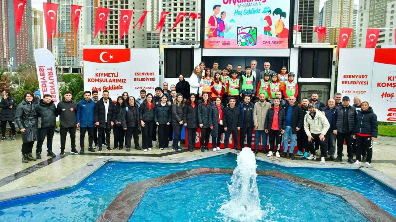 Vadi Esenyurt Parkı'nda oryantiring heyecanı