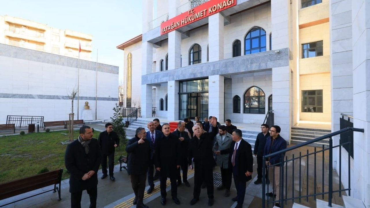 Vali Akbıyık Yatağan'daki Yeni Hükümet Konağı'nı İnceledi