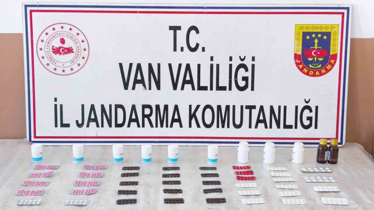 Van'da jandarmadan sentetik hap ve kaçak sigara operasyonu