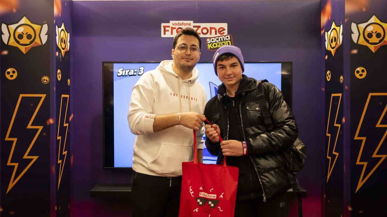 Vodafone FreeZone’dan Bağdat Caddesi’nde 5G ile Brawl Stars deneyimi
